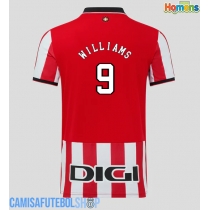 Camisa de time de futebol Athletic Bilbao Inaki Williams #9 Replicas 1º Equipamento 2025-26 Manga Curta